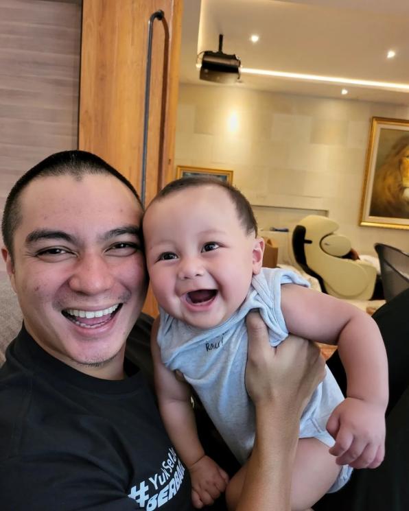 Potret Ayah dan Anak Good Looking (instagram/@baimwong)