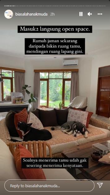 Sudut rumah Sophia Latjuba (instagram.com)