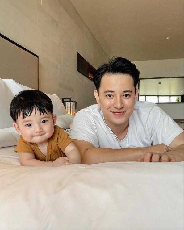 Potret Ayah dan Anak Good Looking (instagram/@billydavidson_)