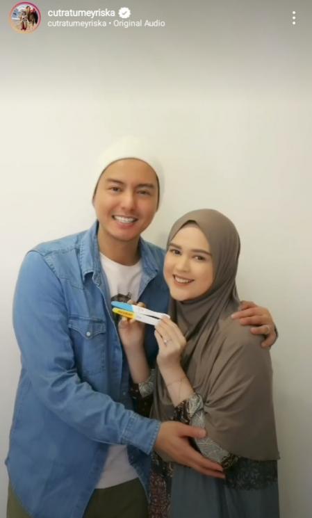 Perjalanan Kehamilan Cut Meyriska.(Instagram/@cutratumeyriska)