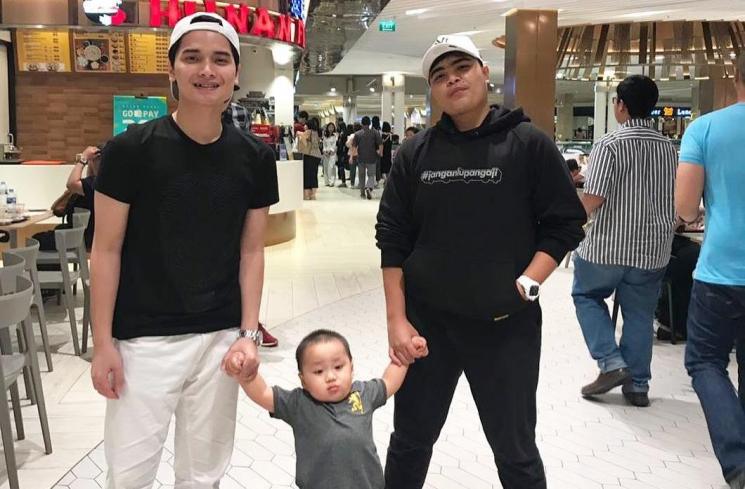 Potret kedekatan Yusuf dengan sang ayah Alvin Faiz (Instagram/@alvin_411)