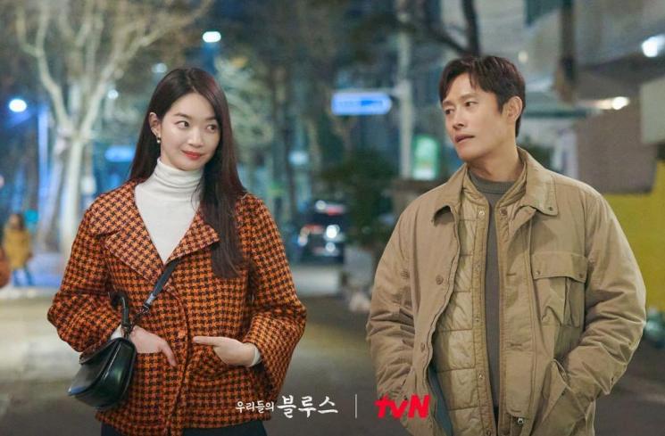 Pesona Shin Min Ah di Our Blues (Instagram/@tvn_drama)