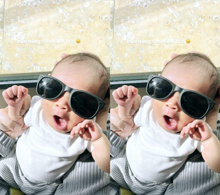 Potret Nikita Willy Momong Baby Izz (instagram/@nikitawillyofficial94)