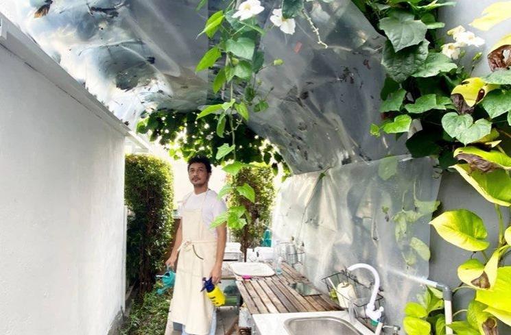 Potret Kebun Sayur di Rumah Artis. (Instagram/@giring)