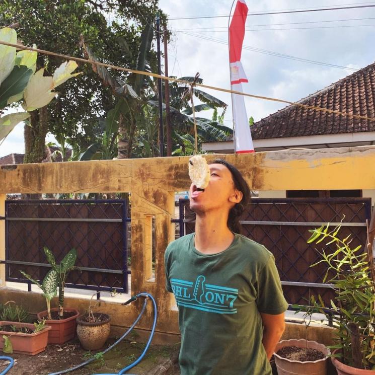 Rumah Eross Sheila on 7 di Yogyakarta (instagram/sarahcandra)