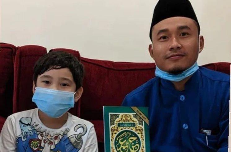 Potret Rafathar Masuk Pesantren (instagram/@bayt.alquran)