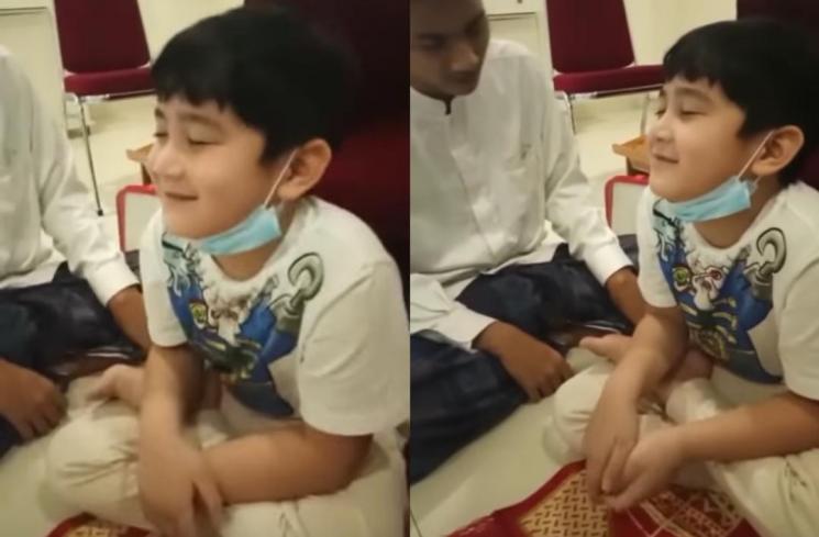 Potret Rafathar Masuk Pesantren (instagram/@bayt.alquran)