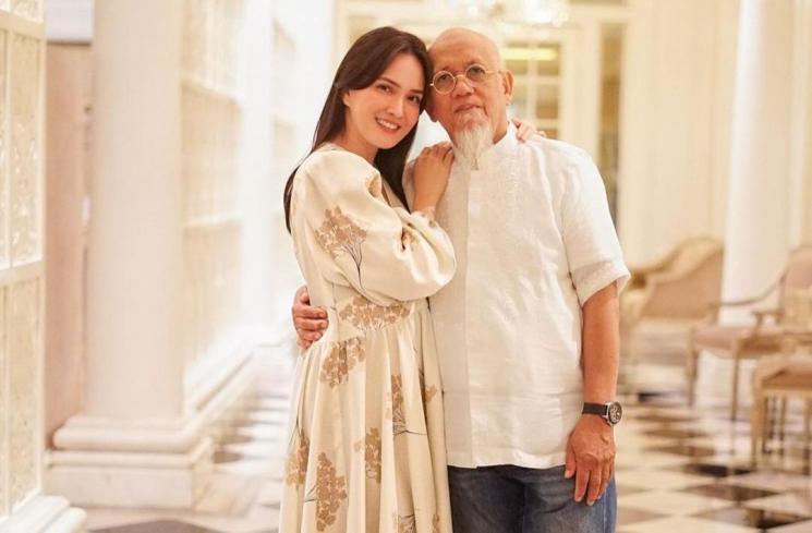 Shandy Aulia dan keluarganya. (Instagram/shandyaulia)