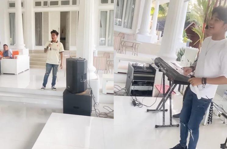 Momen Tri Suaka dan Andika Kangen Band Ketemu di Lampung (YouTube/TRISNA suaka official)
