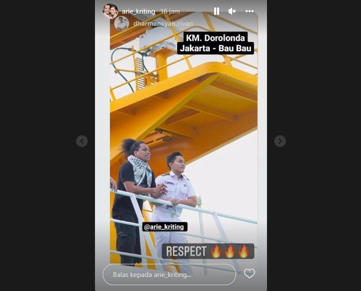 Indah Permatasari mudik ke Sulawesi. (Instagram/indahpermatas)