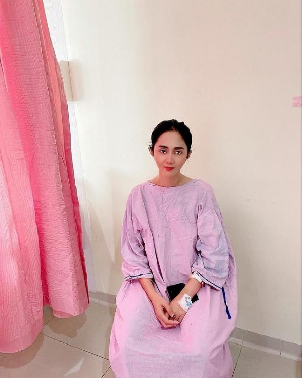 Kisah Aida Saskia Lawan Kanker Payudara. (Instagram/@aidasaskia.new)