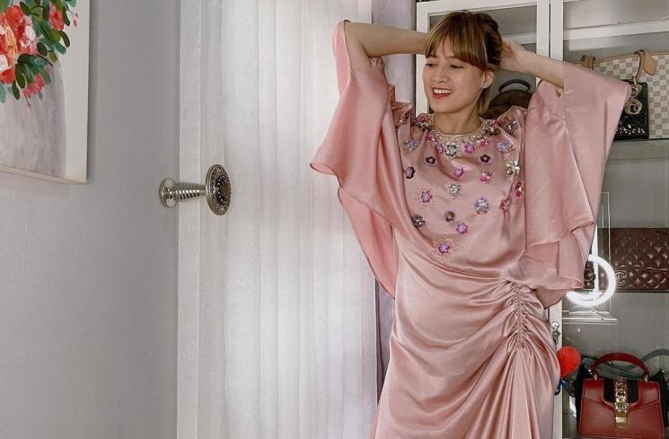 Inspirasi Kaftan dan Hijab dari Para Seleb (Instagram/@chikajessica88)