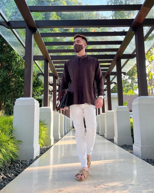 Gaya Anak Artis Rayakan Lebaran (Instagram/@bramastavrl)