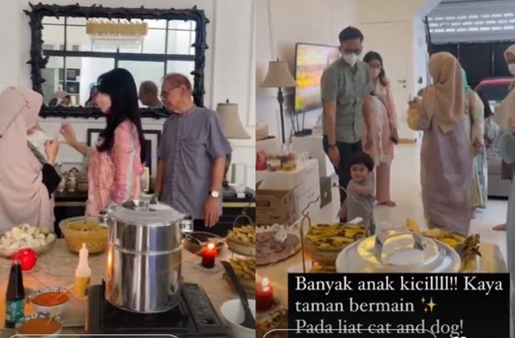Momen Salmafina Sunan Rayakan Lebaran (Instagram/@salmafinasunan)