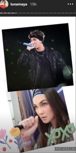 Momen Luna Maya Kembaran Baju dengan Artis Korea. (Instagram/lunamaya)