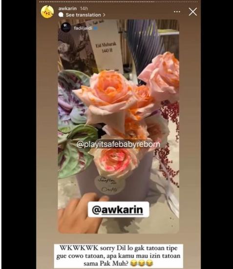 Awkarin diduga punya pacar baru. (Instagram/playitsafebabyreborn)