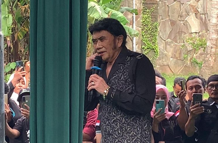 Rhoma Irama. (MataMata.com/Adiyoga Priyambodo)