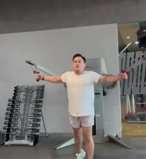 Potret Terbaru Nassar Usai Diet. (Instagram/kingnassar88)