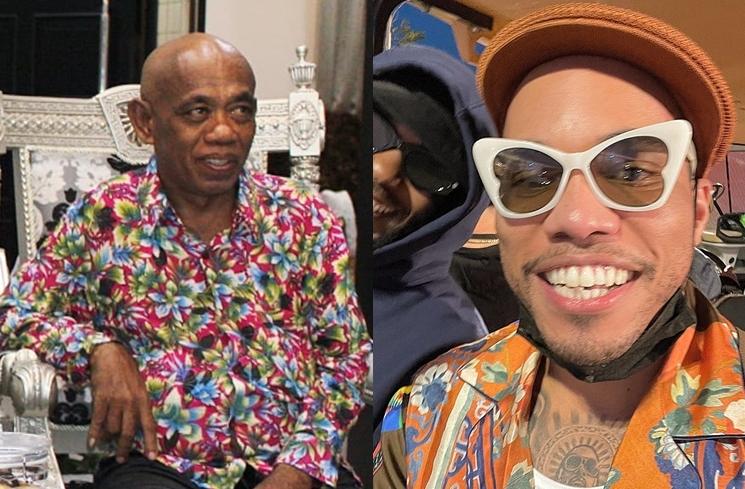 Adu Gaya Pak Tarno Vs Anderson Paak (Instagram/@paktarnomanagementofficial/@anderson._paak)