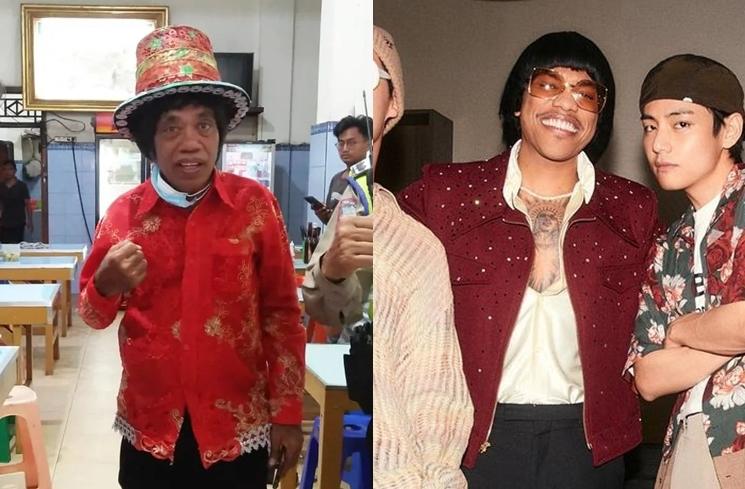 Adu Gaya Pak Tarno Vs Anderson Paak (Instagram/@paktarnomanagementofficial/@anderson._paak)