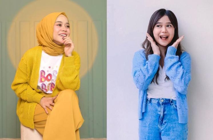 Adu Gaya Lesti Kejora dan Brisia Jodie. (Instagram/lestykejora dan brisiajodie96)