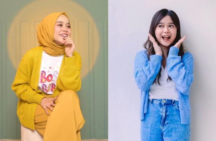 Adu Gaya Lesti Kejora dan Brisia Jodie. (Instagram/lestykejora dan brisiajodie96)