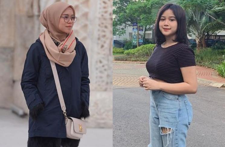 Adu Gaya Lesti Kejora dan Brisia Jodie. (Instagram/lestykejora dan brisiajodie96)