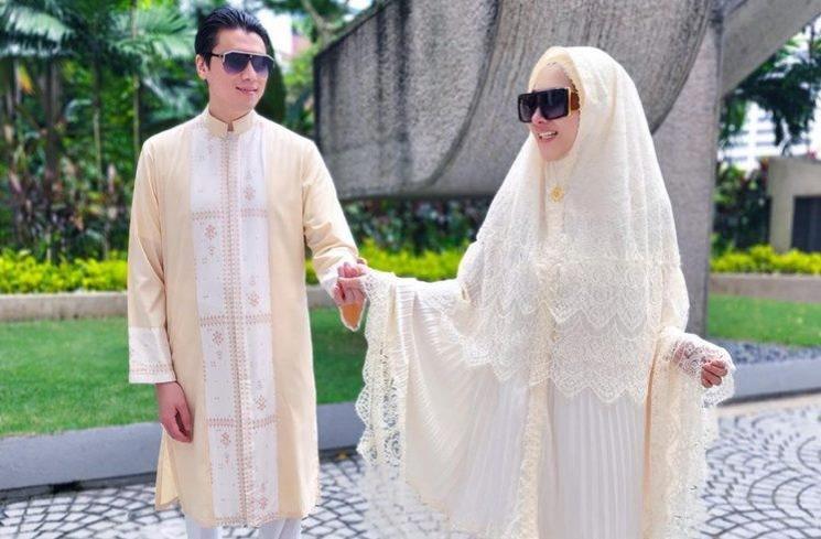 Potret Syahrini dan Reino Barack Lebaran di Singapura (instagram/@princessyahrini)