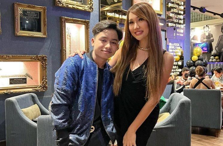 Potret Lucinta Luna bareng seleb tampan. (Instagram/@lucintaluna_manjalita)