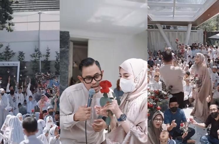 Momen Ulang Tahun Gilang Juragan 99 (Instagram/@shandypurnamasari)