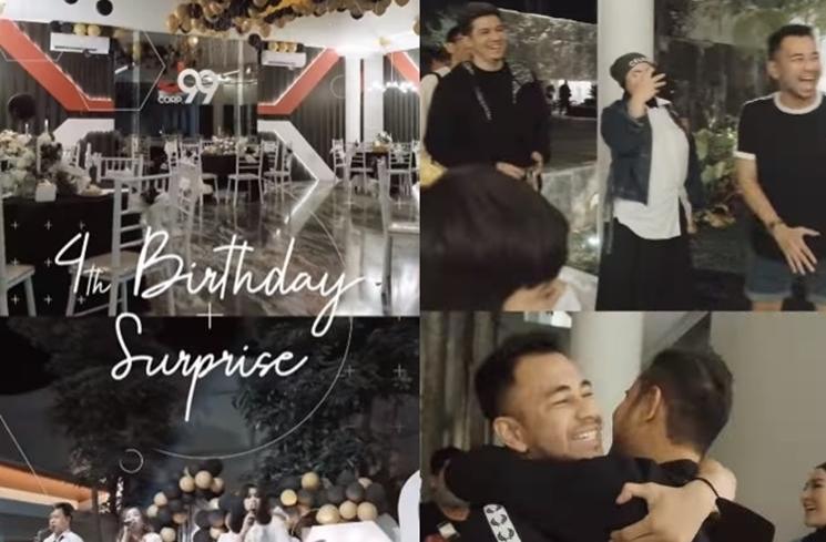 Momen Ulang Tahun Gilang Juragan 99 (Instagram/@juragan_99)