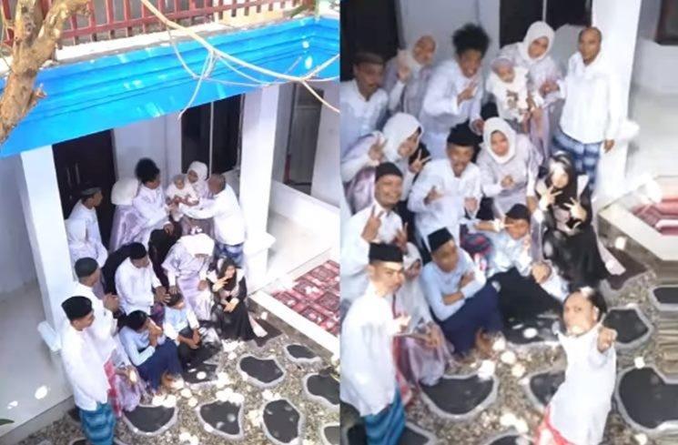 Momen Indah Permatasari Lebaran Bareng Keluarga Arie Kriting (instagram/@indahpermatas)