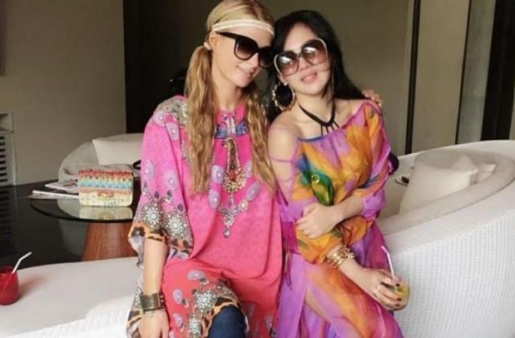 Artis Indonesia Akrab dengan Seleb Dunia. (Instagram/@princessyahrini)