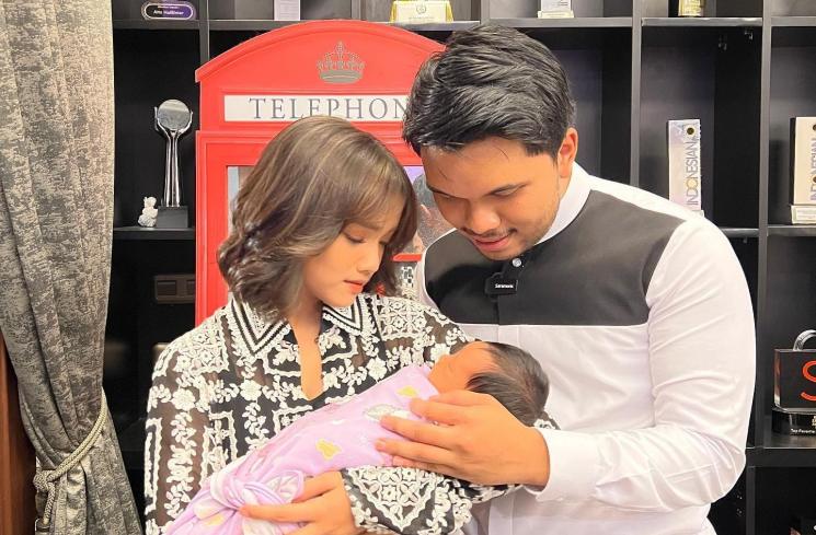 Potret Kedekatan Thariq Halilintar dan Baby Ameena. (Instagram/@thariqhalilintar)