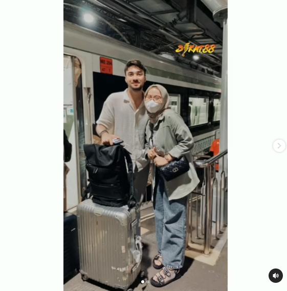Viral wanita tak sengaja bertemu Refal Hady. (Instagram)