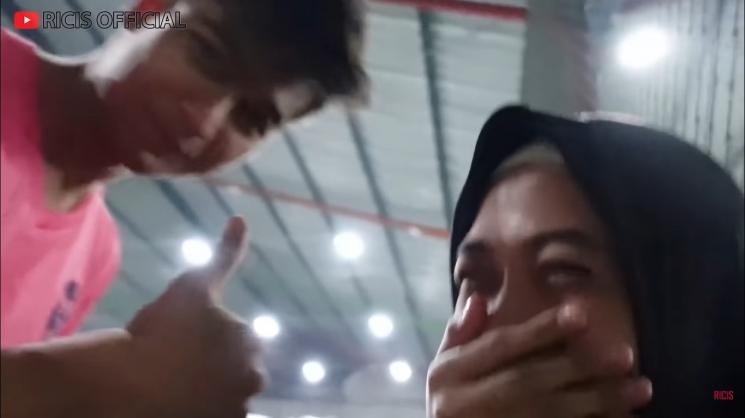 Momen Ria Ricis Temani Suami Futsal (YouTube/Ricis Official)