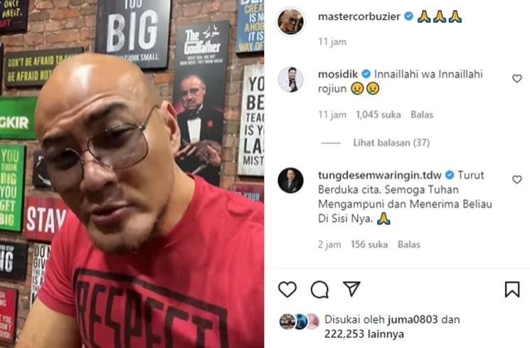 Deddy Corbuzier (instagram/@mastercorbuzier)