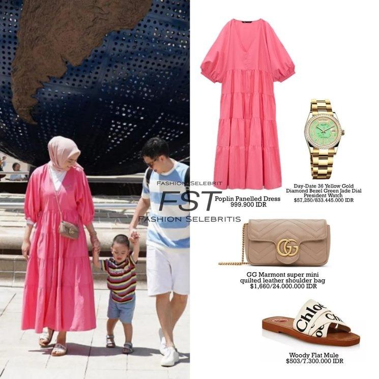 Penghargaan OOTD Citra Kirana selama liburan. (Instagram/@fashion_celebrity)
