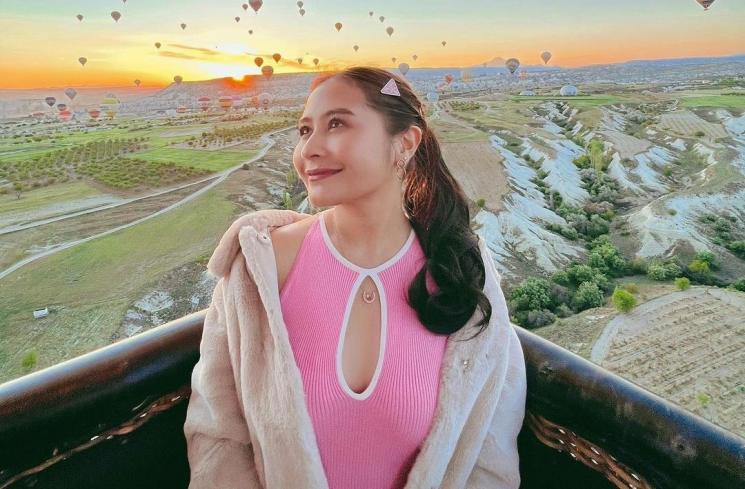 Momen Prilly Latuconsina liburan di Turki (Instagram/@prillylatuconsina96)