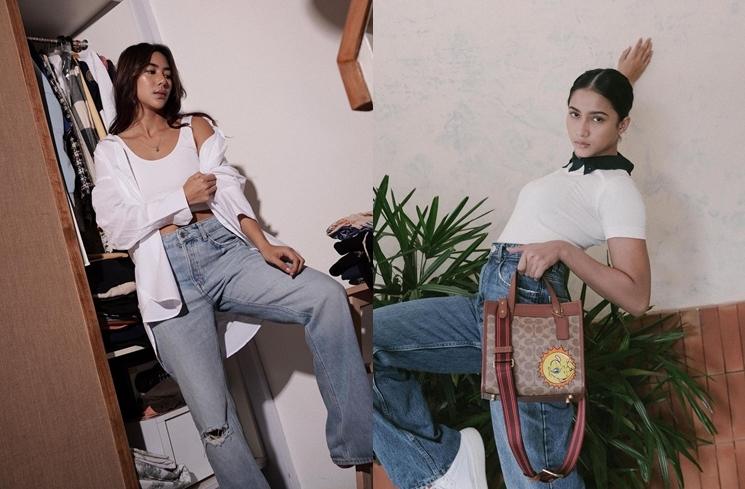 Adu Gaya Adinda Thomas dan Aghniny Haque (instagram/@adindathomas/aghninyhaque)