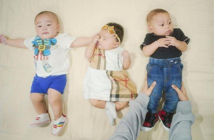 Momen Playdate Rayyanza, Ameena, dan Baby Leslar 