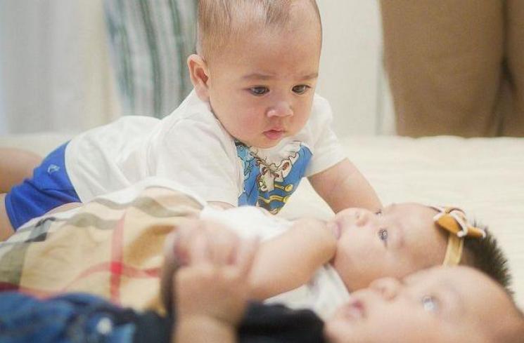 Momen Playdate Rayyanza, Ameena, dan Baby Leslar 