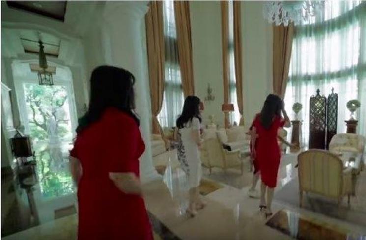 Rumah mewah Hary Tanoesoedibjo. (YouTube/Liliana Tanoesoedibjo)