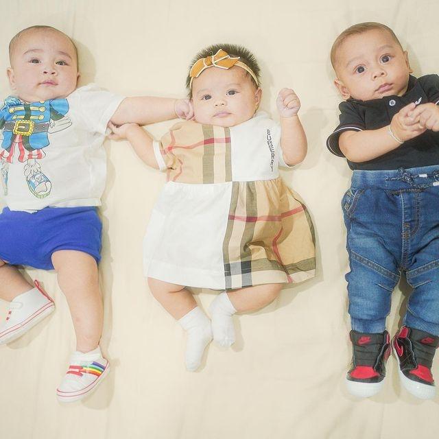 Momen Playdate Rayyanza, Ameena, dan Baby Leslar