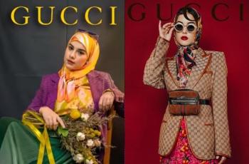 7 Artis Ikut Gucci Model Challenge, Tasya Farasya Kece Abis!