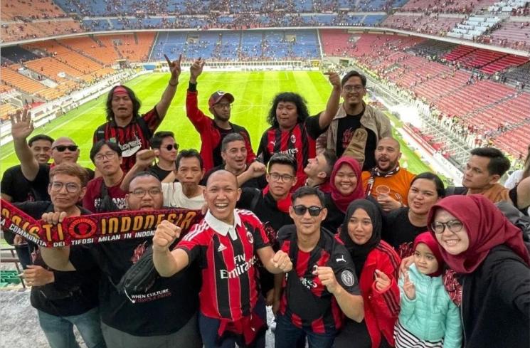 Potret Marshel Widianto di Milan (instagram/@milanistiorid)