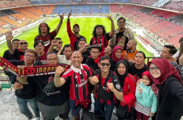 Potret Marshel Widianto di Milan (instagram/@milanistiorid)