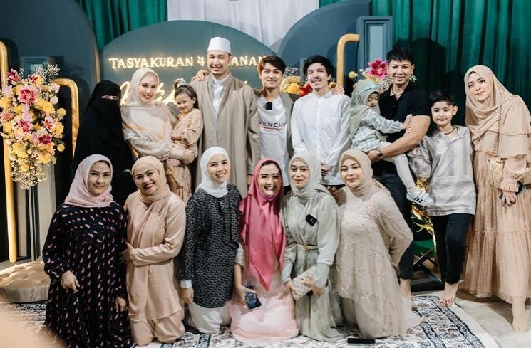 Momen syukuran empat bulanan Kartika Putri. (Instagram/@kartikaputriworld)