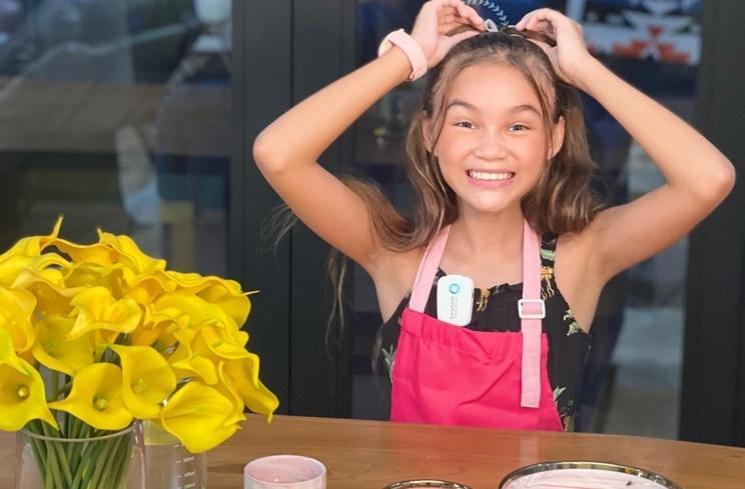 Potret Chloe Lynch Putri Melaney Ricardo. (Instagram/@melaney_ricardo)
