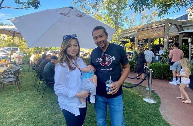 Momen Nikita Willy piknik bareng baby Izz (Instagram/@yorafebrina)